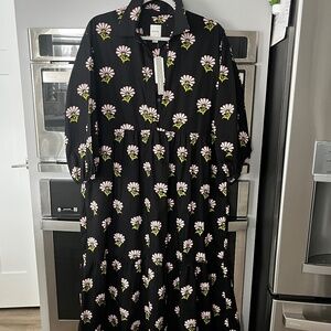 NWT Anthropologie Maeve Bettina Tiered Shirt Dress SM